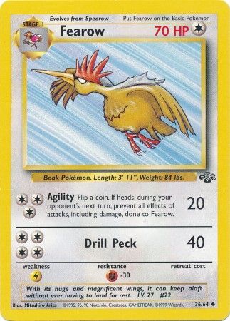 Jungle - 036/064 - Fearow