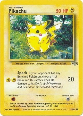 Jungle - 060/064 - Pikachu