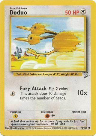 Base Set 2 - 072/130 - Doduo
