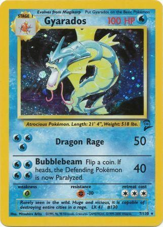Base Set 2 - 007/130 - Gyarados - Holo