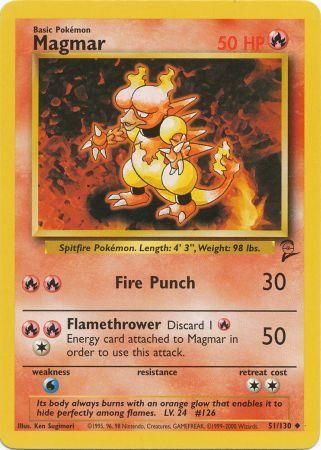 Base Set 2 - 051/130 - Magmar