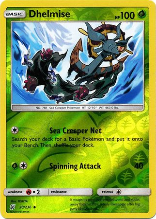 Unified Minds - 020/236 - Dhelmise - Reverse Holo