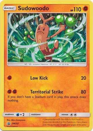 Black Star Promos - SM207 - Sudowoodo - Holo