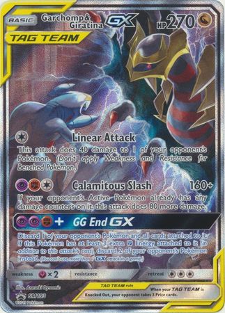 Black Star Promos - SM193 - Garchomp & Giratina GX (Tag Team)