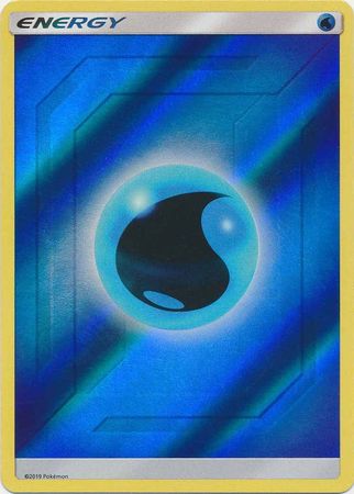 Hidden Fates - 2019 - Water Energy (Reverse Holo)