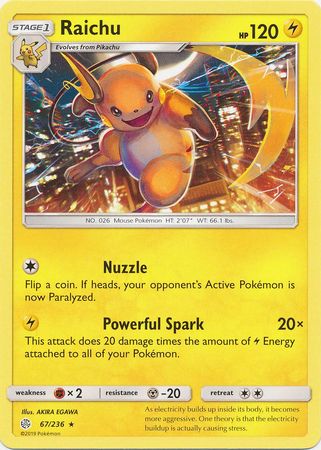 Cosmic Eclipse - 067/236 - Raichu