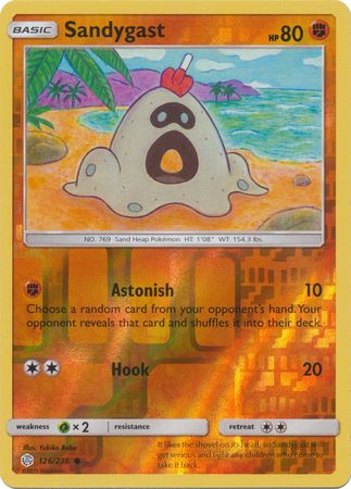 Cosmic Eclipse - 126/236 - Sandygast - Reverse Holo