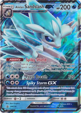 Black Star Promos - SM236 - Alolan Sandslash GX