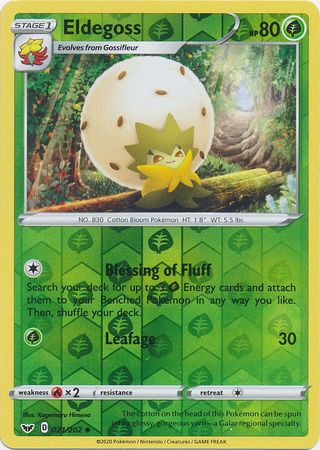 Sword & Shield - 021/202 - Eldegoss - Reverse Holo