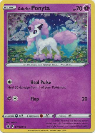 Black Star Promos - SWSH013 - Galarian Ponyta - Holo