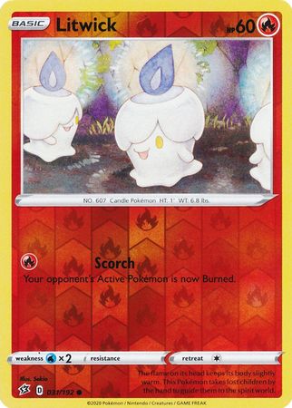 Rebel Clash - 031/192 - Litwick - Reverse Holo