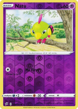 Rebel Clash - 076/192 - Natu - Reverse Holo