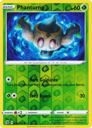Rebel Clash - 014/192 - Phantump - Reverse Holo