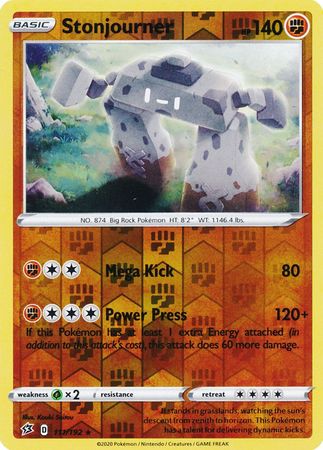 Rebel Clash - 111/192 - Stonjourner - Reverse Holo