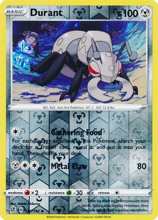 Rebel Clash - 132/192 - Durant - Reverse Holo