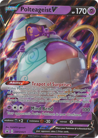 Black Star Promos - SWSH021 - Polteageist V