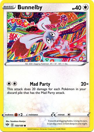 Darkness Ablaze - 150/189 - Bunnelby