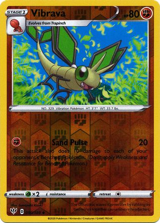 Darkness Ablaze - 090/189 - Vibrava - Reverse Holo