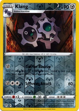 Darkness Ablaze - 126/189 - Klang - Reverse Holo