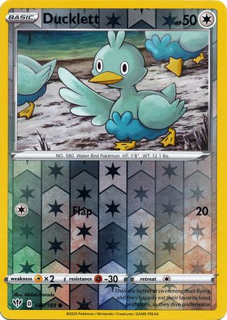 Darkness Ablaze - 148/189 - Ducklett - Reverse Holo