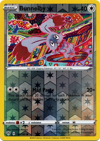 Darkness Ablaze - 150/189 - Bunnelby - Reverse Holo