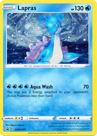Black Star Promos - SWSH051 - Lapras - Holo