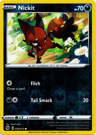 Champion's Path - 046/073 - Nickit - Reverse Holo