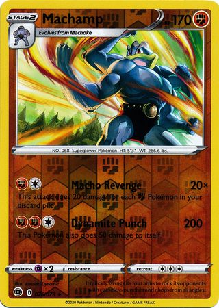 Champion's Path - 026/073 - Machamp - Reverse Holo