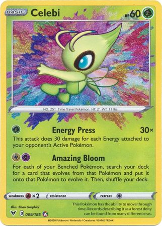 Vivid Voltage - 009/185 - Celebi