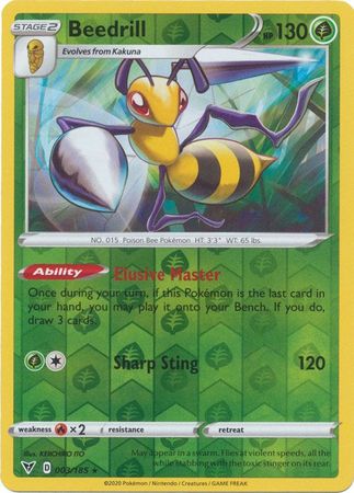 Vivid Voltage - 003/185 - Beedrill - Reverse Holo