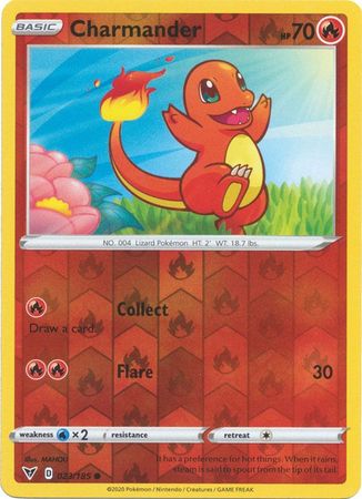 Vivid Voltage - 023/185 - Charmander - Reverse Holo