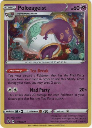 Black Star Promos - SWSH081 - Polteageist - Holo