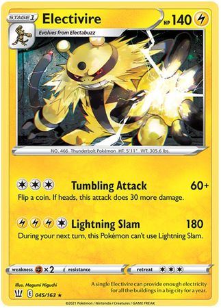 Battle Styles - 045/163 - Electivire