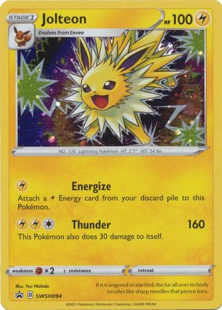 Black Star Promos - SWSH094 - Jolteon - Holo
