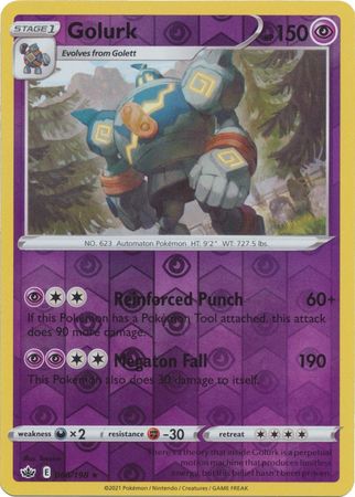 Chilling Reign - 066/198 - Golurk - Reverse Holo