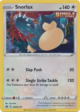Black Star Promos - SWSH119 - Snorlax - Holo