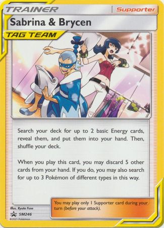 Black Star Promos - SM246 - Sabrina & Brycen (Tag Team)