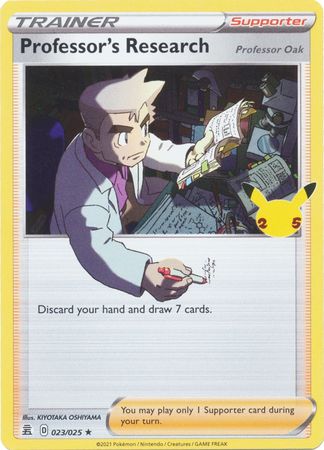Celebrations - 23/25 - Professor's Research (Professor Oak)