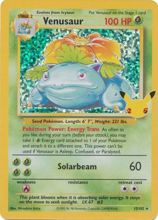Celebrations Classic - BS15 - Venusaur - Holo