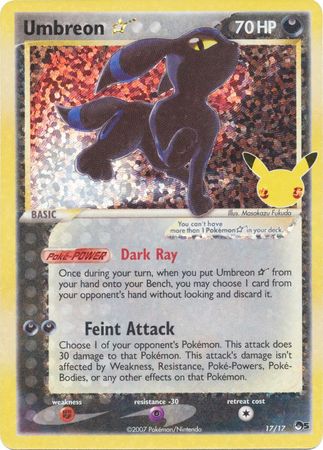 Celebrations Classic - POP517 - Umbreon ☆