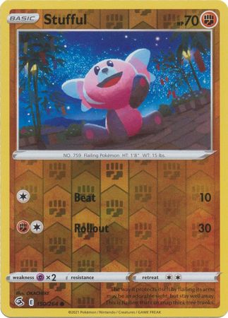 Fusion Strike - 150/264 - Stufful - Reverse Holo