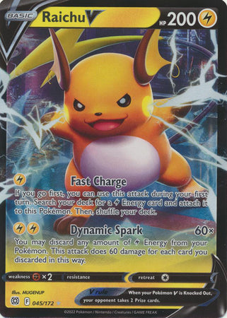 Brilliant Stars - 045/172 - Raichu V