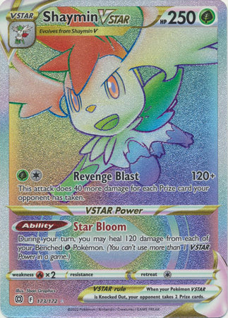 Brilliant Stars - 173/172 - Shaymin VSTAR