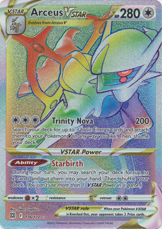 Brilliant Stars - 176/172 - Arceus VSTAR