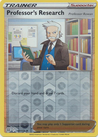 Brilliant Stars - 147/172 - Professor's Research (Professor Rowan) - Reverse Holo