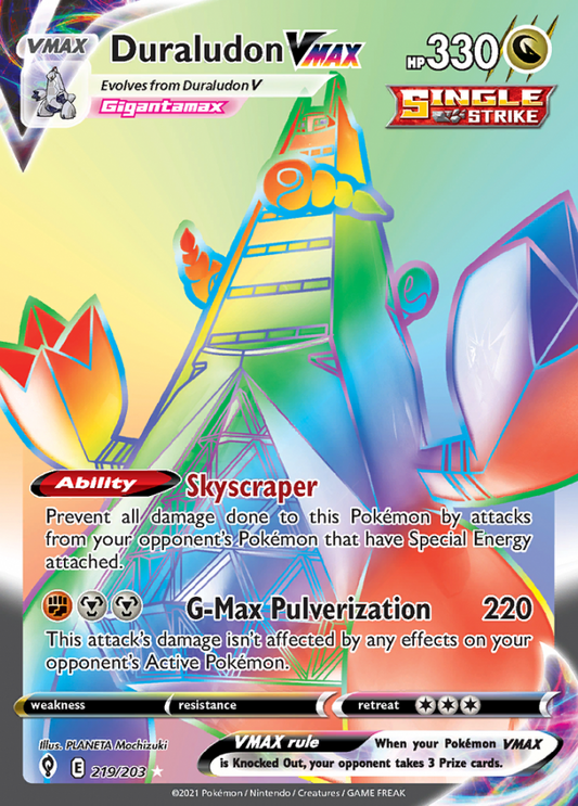 Evolving Skies - 219/203 - Duraludon VMAX