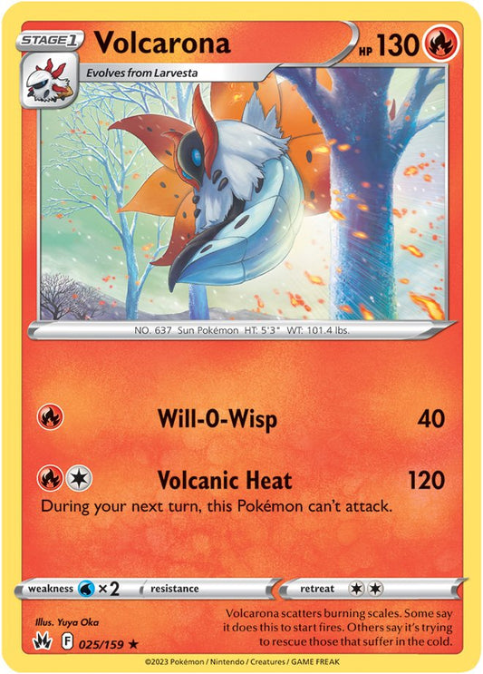 Crown Zenith - 025/159 - Volcarona