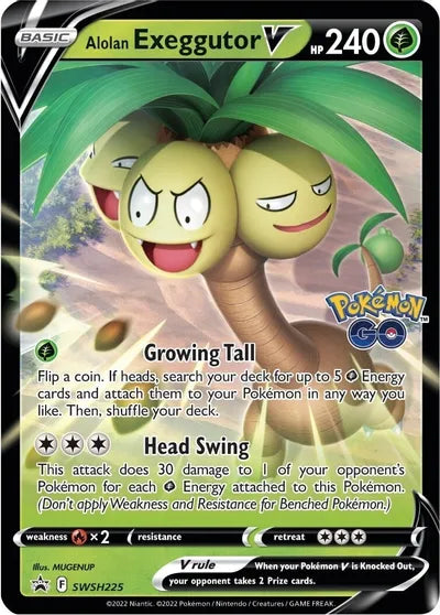 Black Star Promos - SWSH225 - Alolan Exeggutor V
