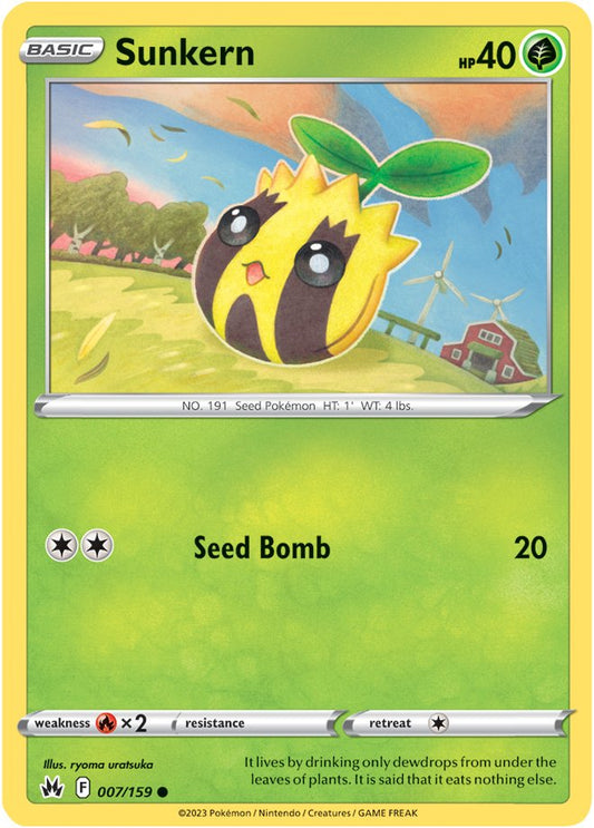 Crown Zenith - 007/159 - Sunkern