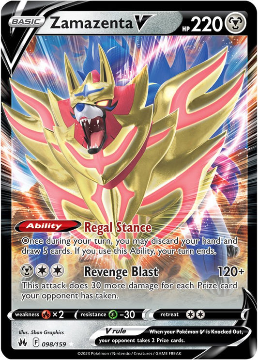 Crown Zenith - 098/159 - Zamazenta V